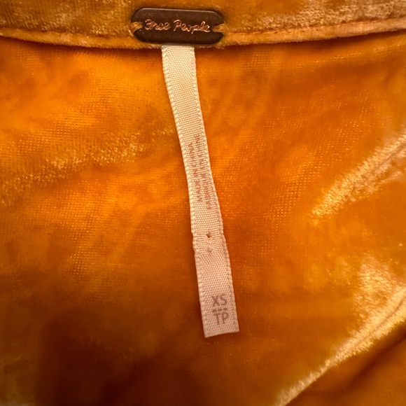 Free People long velvet midi vest - Picture 4 of 11